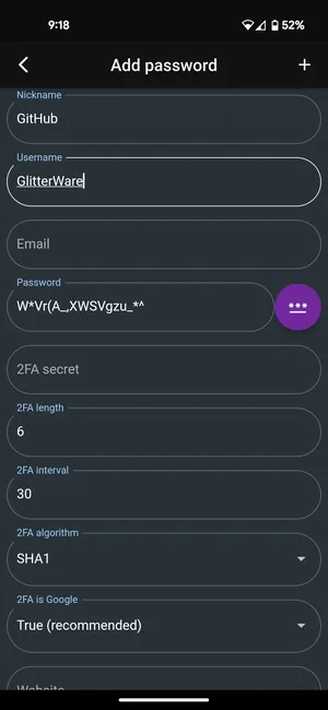 Passy  crossplatform password manager